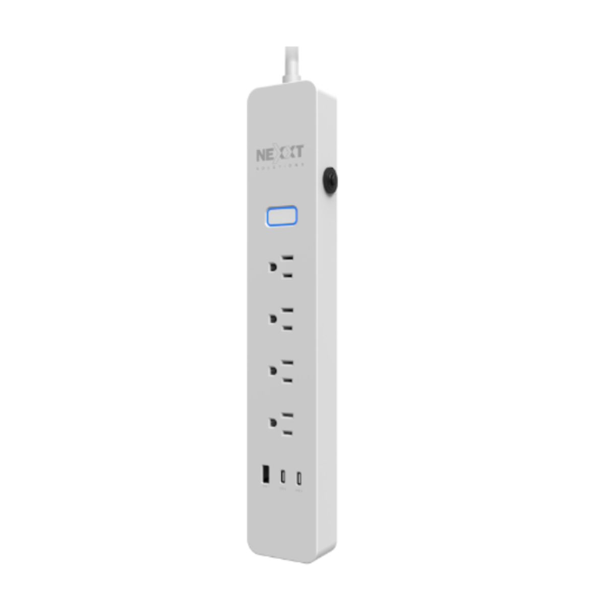 Nexxt Solutions - Regleta Inteligente Nexxt con conectores Usb NHP-E710