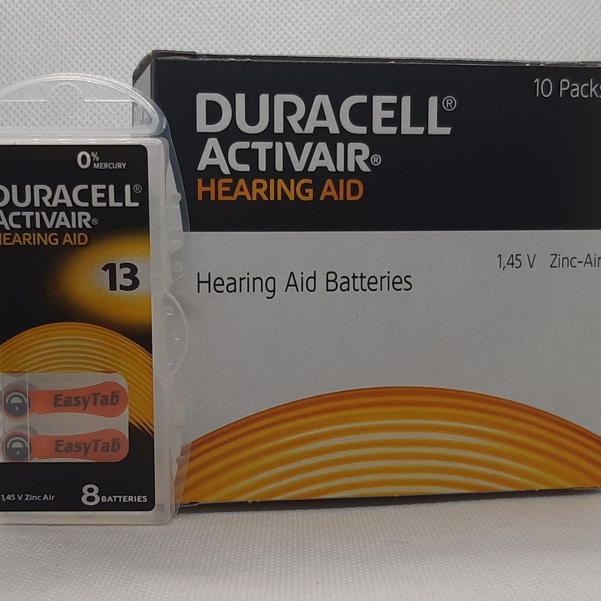 DURACELL - CAJA DE 80 PILAS PARA AUDIFONOS MEDICADOS DURACELL 13