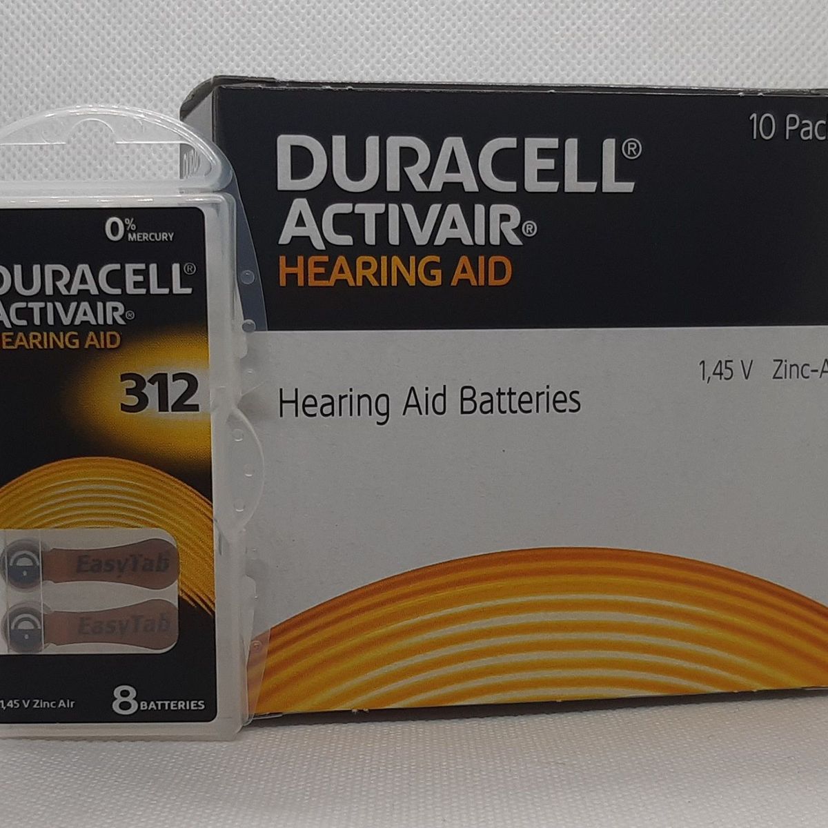 DURACELL - CAJA DE 80 PILAS PARA AUDIFONOS MEDICADOS DURACELL 312