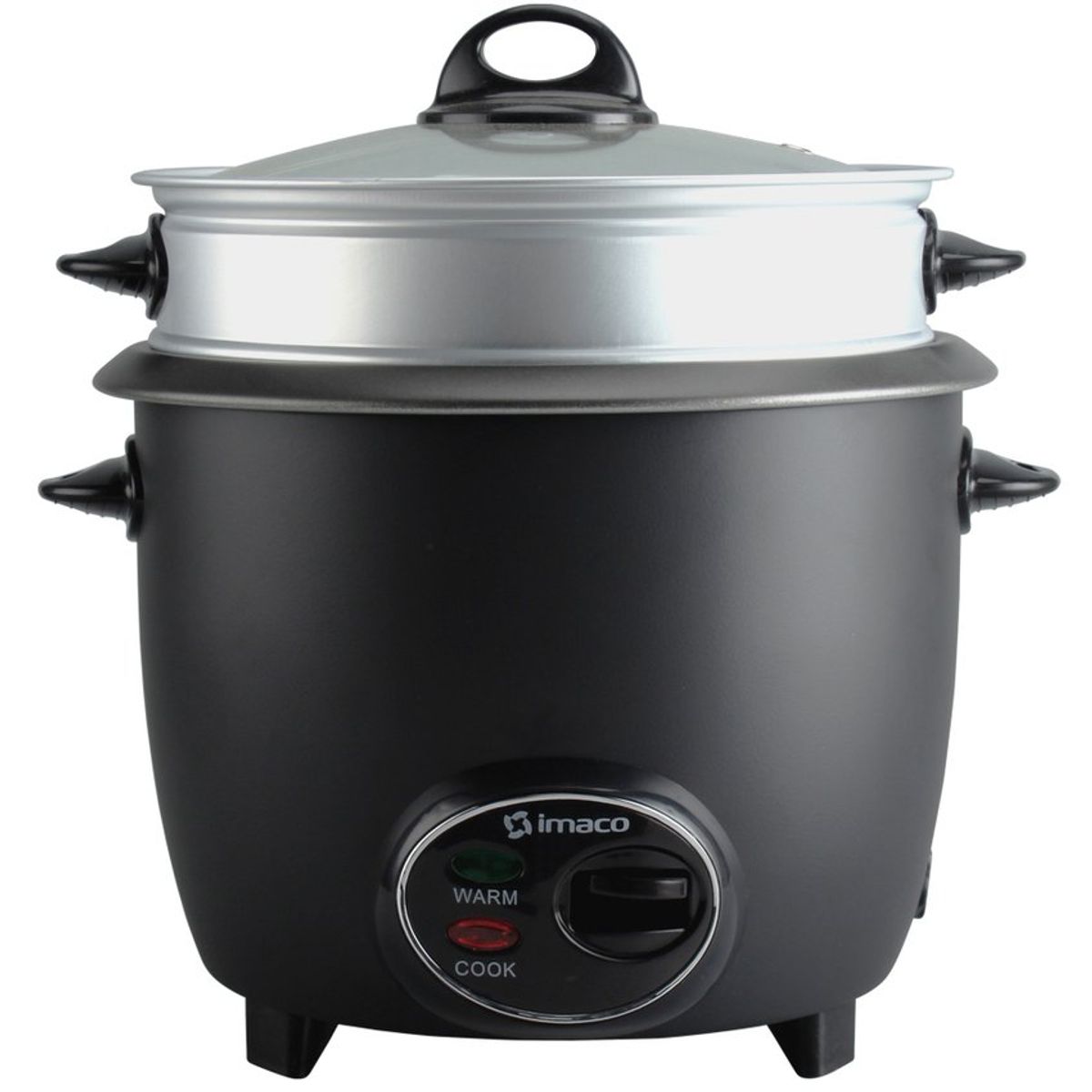 IMACO - Olla arrocera 1.2 litros C/negro rc6es Imaco