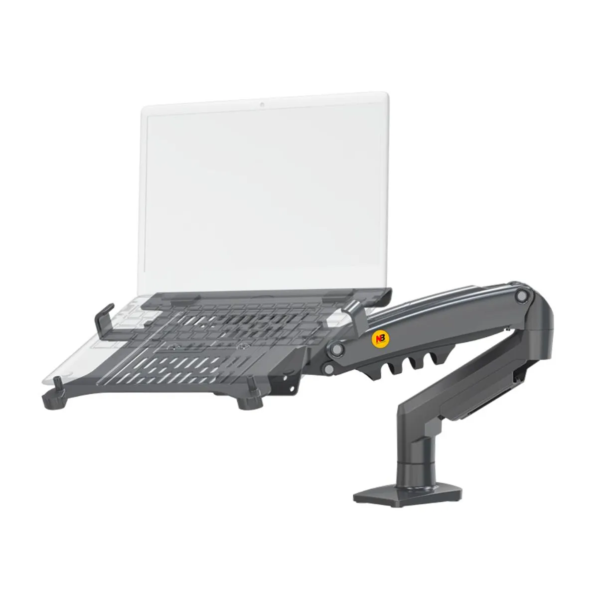 NB NORTH BAYOU - Soporte Brazo Hidráulico Ergonómico Para Laptop North Bayou