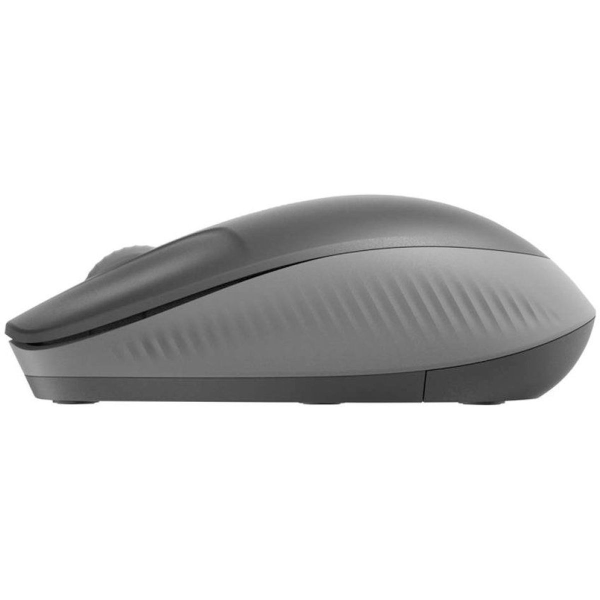 LOGITECH - Mouse logitech m190 inalámbrico usb ergonómico - negro gris