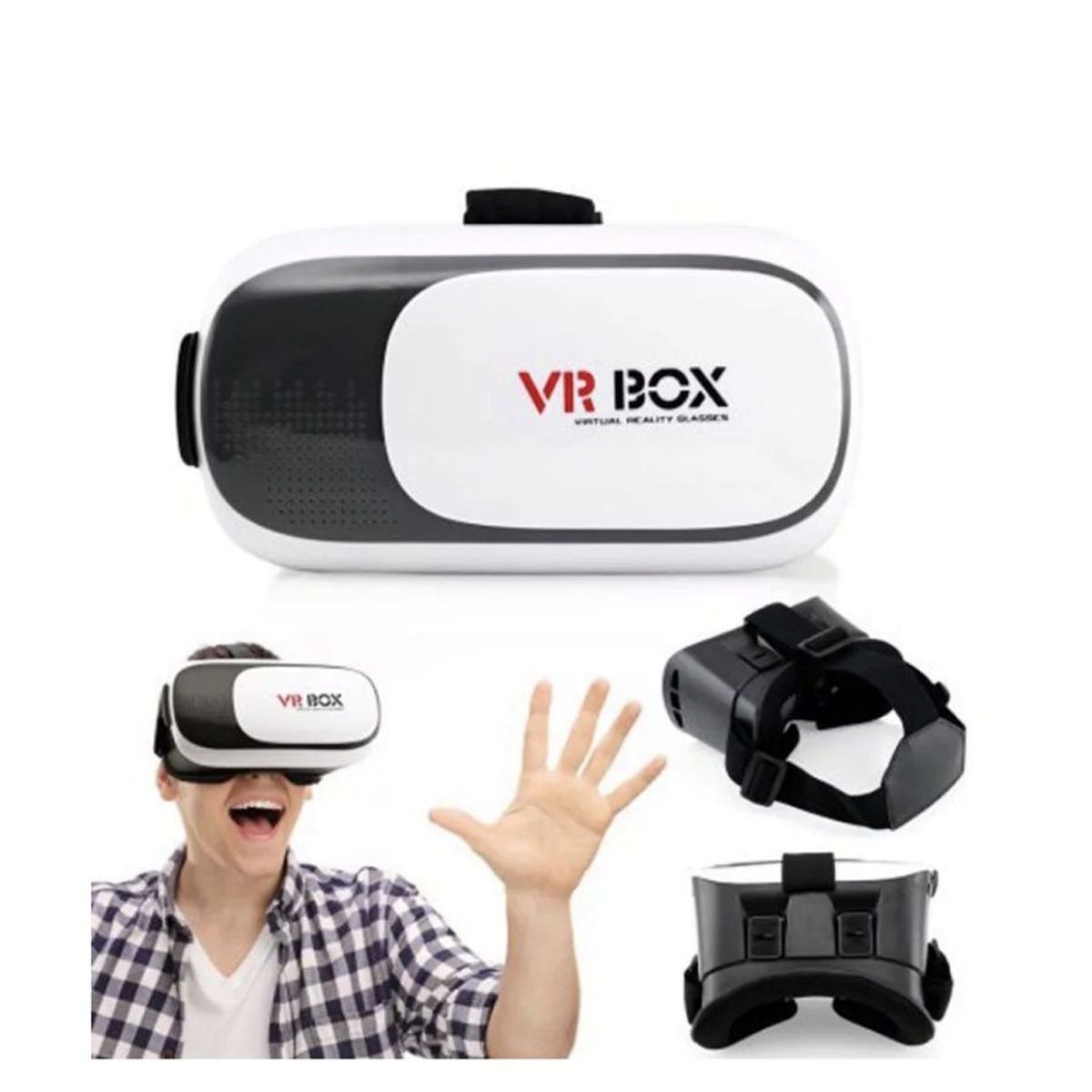 LENTES Realidad Virtual VR BOX 3D Para Smartphone, marca SM - Foto Principal