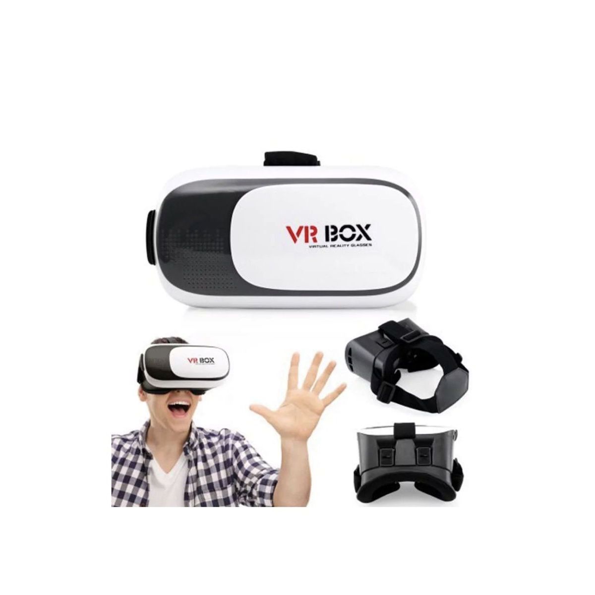 LENTES Realidad Virtual VR BOX 3D Para Smartphone, marca SM - Foto Principal