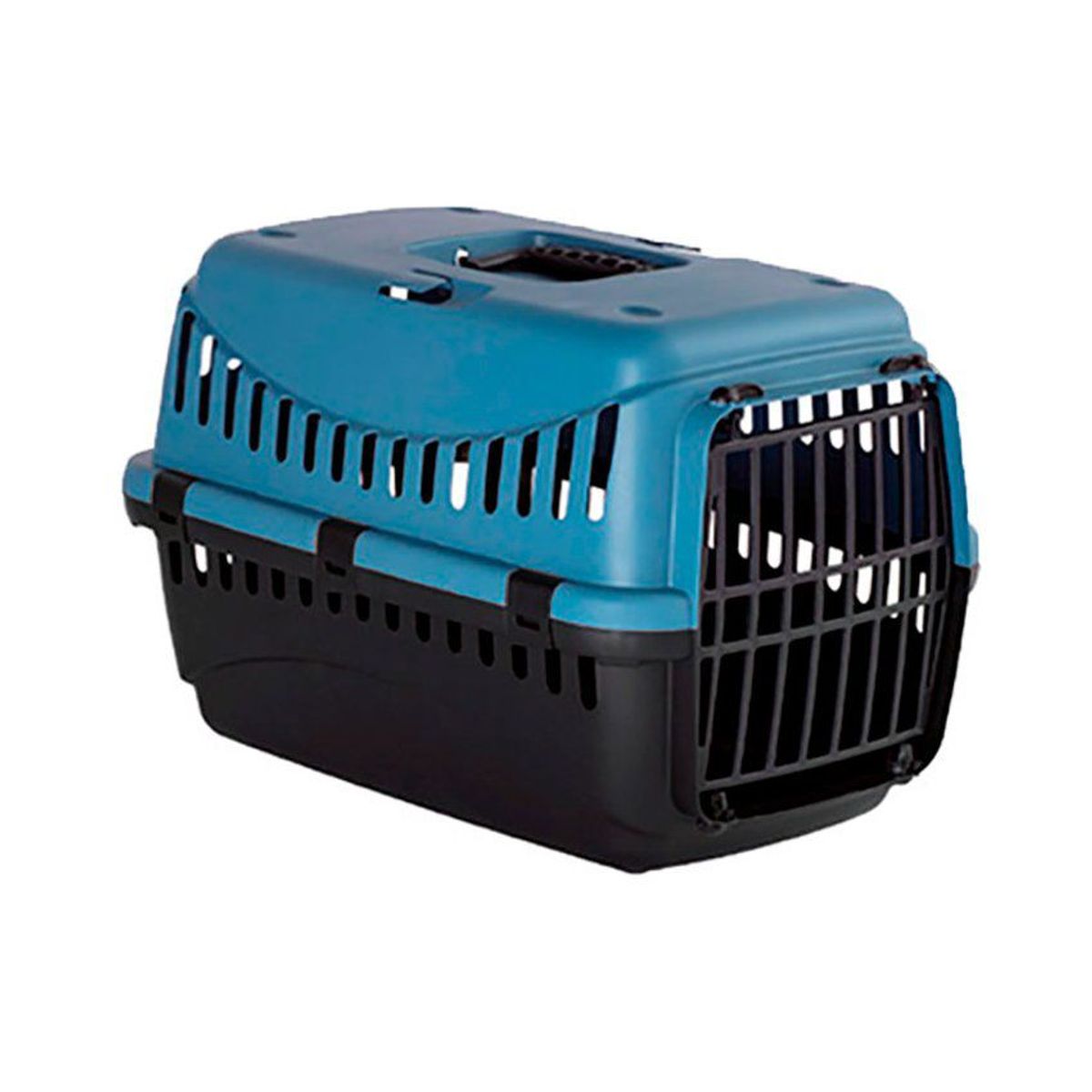 CROCI - Kennel Transportador para Mascotas Pequeñas - Azul