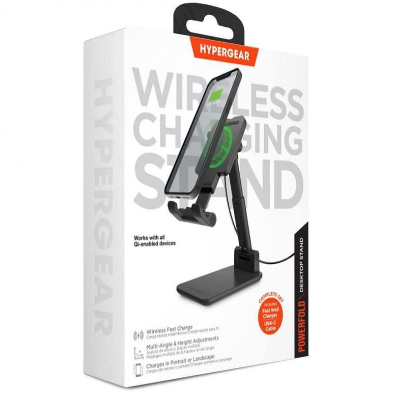 HYPERGEAR - CARGADOR INALAMBRICO HYPERGEAR 10W IPHONE SE-11-12-13-13PRO-13PRO MAX