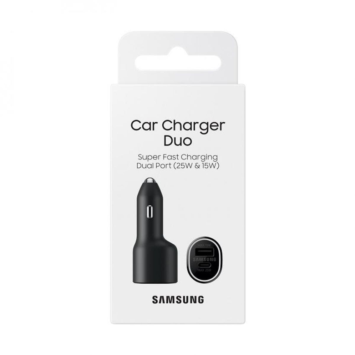 SAMSUNG - CARGADOR SAMSUNG - CAR CHARGER DUO 25W15W