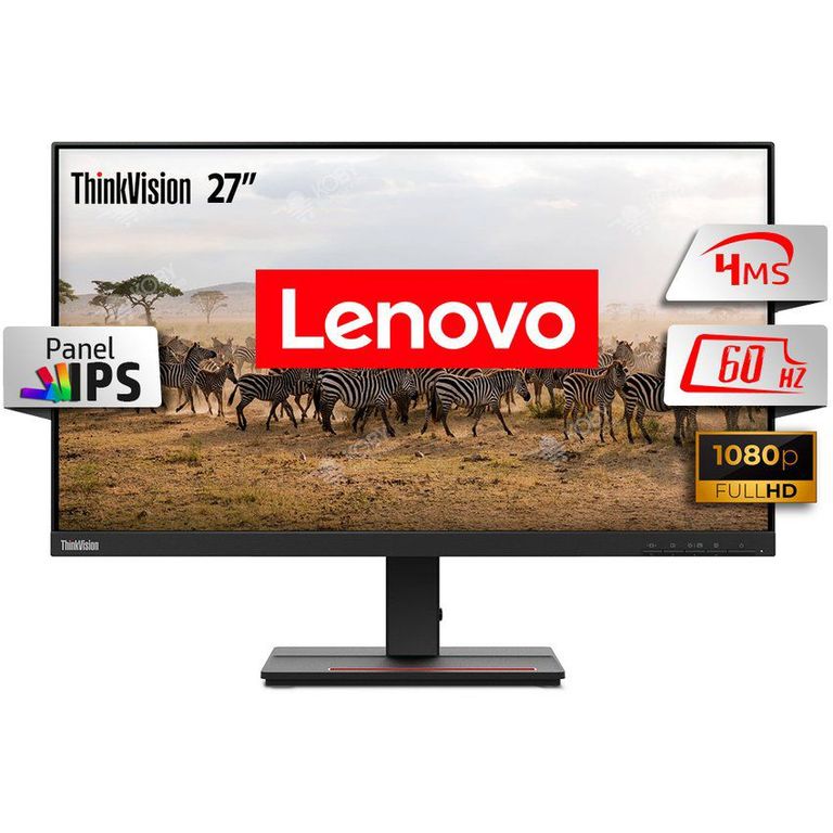 Monitor 27 Lenovo Thinkvision S27E-20 IPS FULL HD- negro LENOVO ...