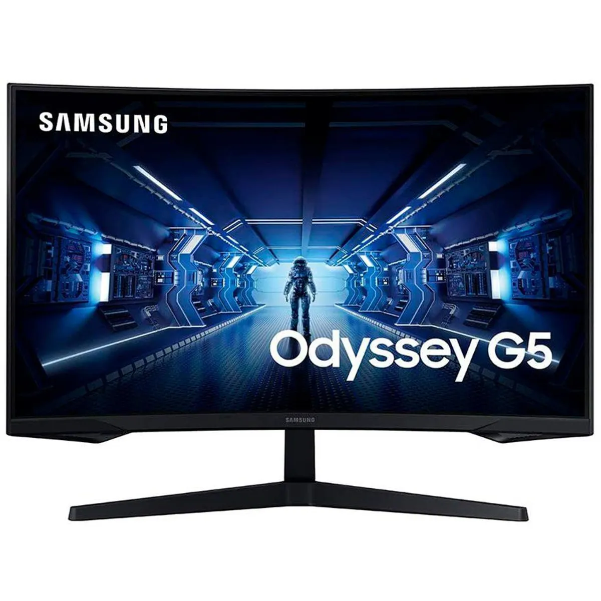 SAMSUNG - Monitor gamer samsung odyssey g5 27 curvo 144hz 1ms qhd