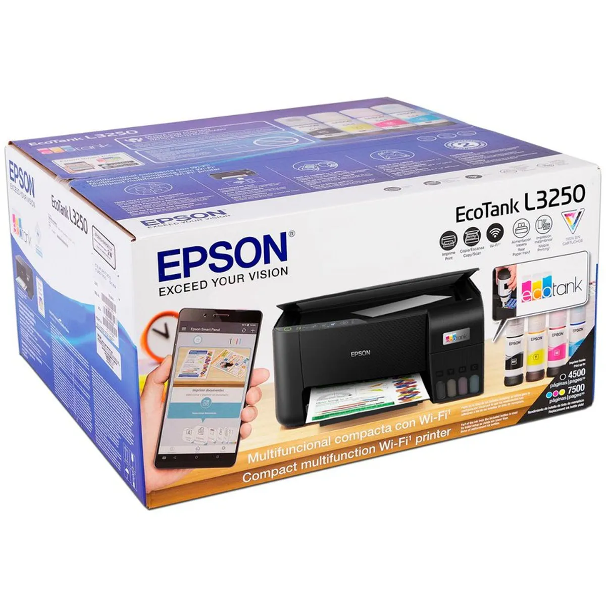 EPSON - Impresora epson l3250 multifuncional wifi