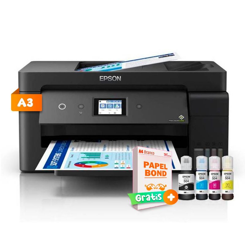 EPSON - Impresora epson a3 l14150 multifuncional wifi,  adf, ethernet - negro