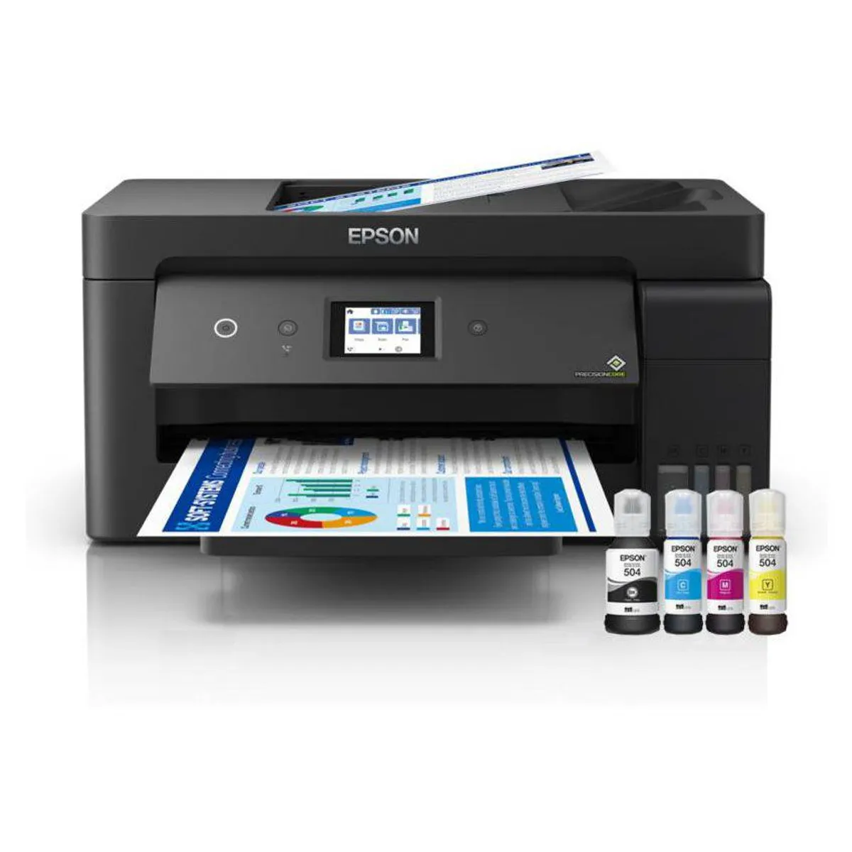 EPSON - Impresora epson a3 l14150 multifuncional wifi,  adf, ethernet - negro