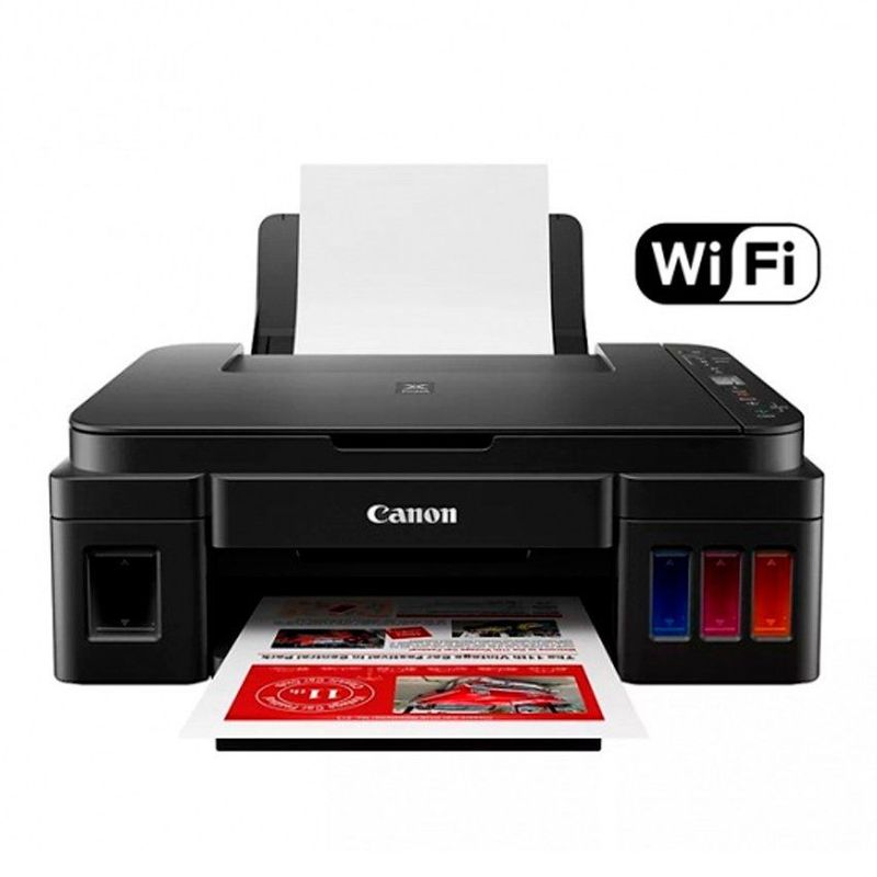 CANON - Impresora sistema continuo canon g3110 WIFI imprime Copia Escanea