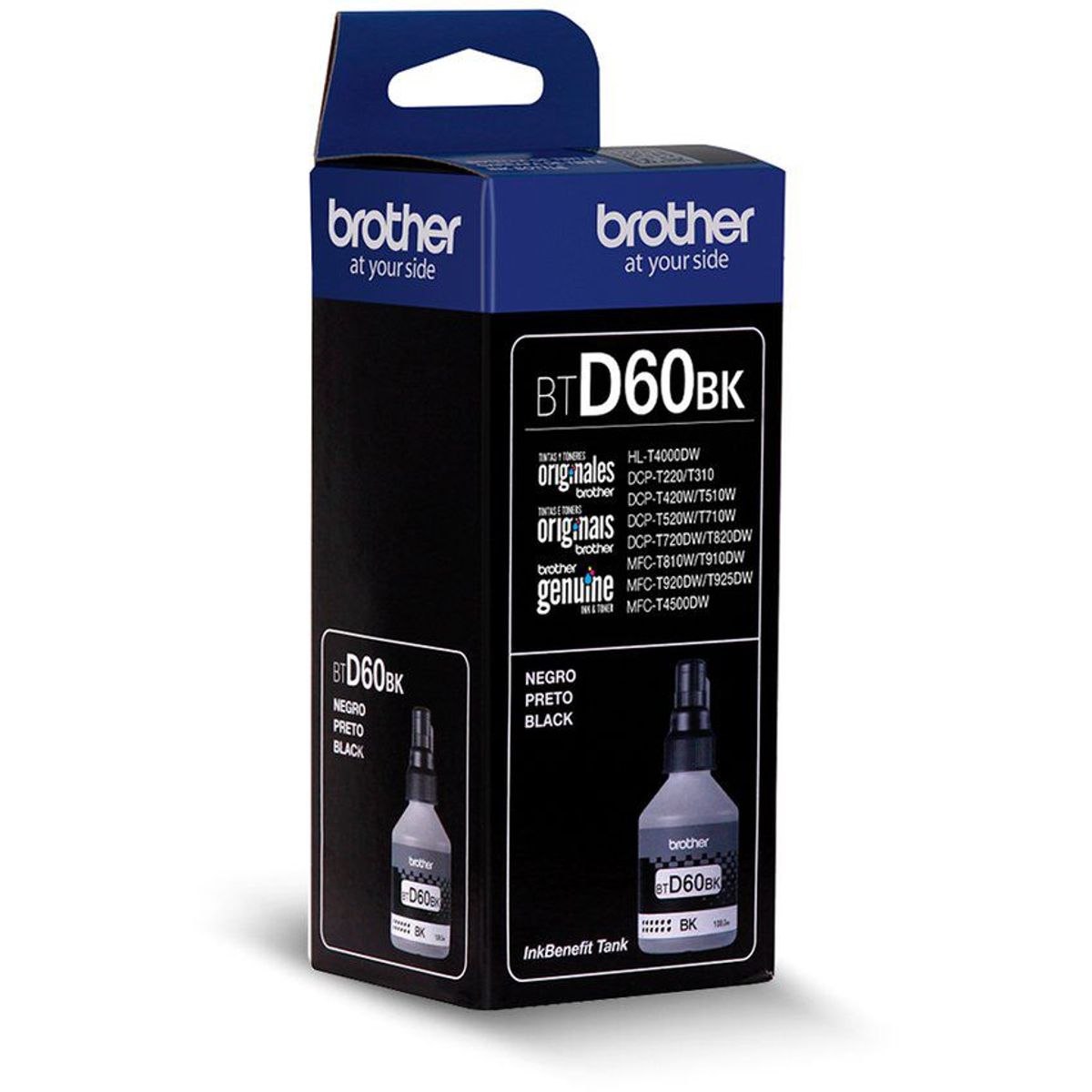 BROTHER - Tinta brother d60 t4500dw t920dw t820dw t710w t720dwt510w - negro