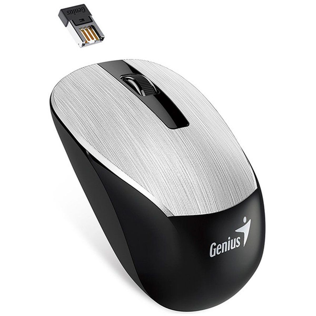 GENIUS - Mouse inalambrico genius nx-7015 - plata