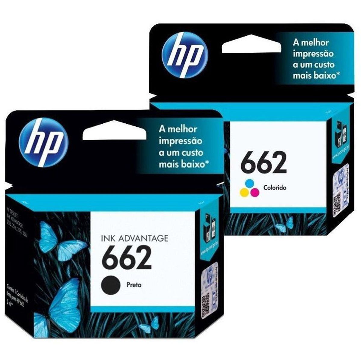 HP - Kit de tintan hp 662 tricolor y negro (cz104al) (cz103al)
