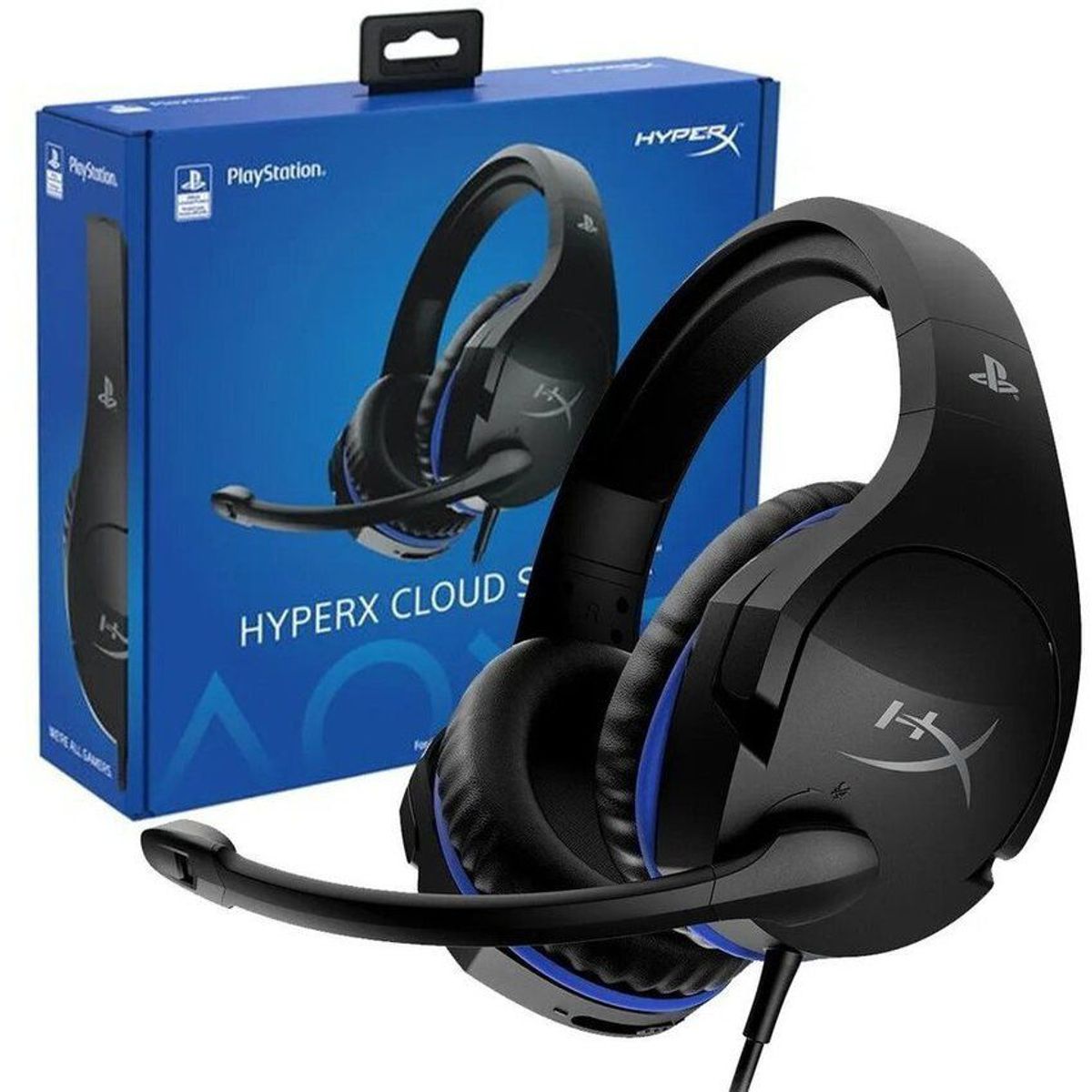 HYPERX - Audífono gamer hyperx cloud stinger ps4- azulnegro