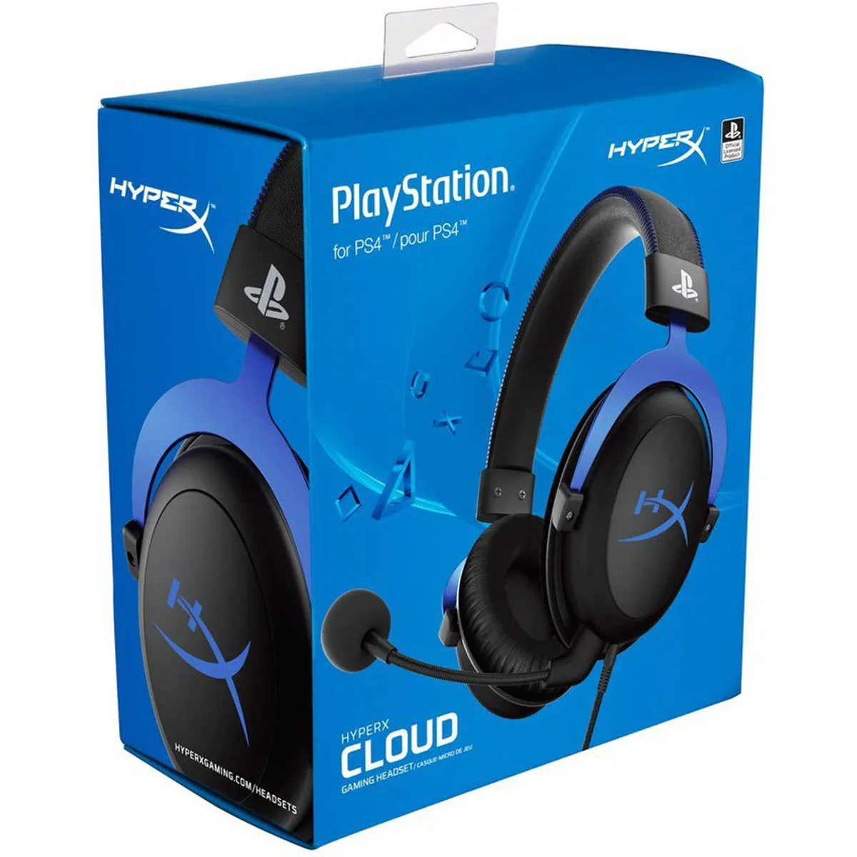 HYPERX - Audifono hyperx cloud playstation gamer - negroazul