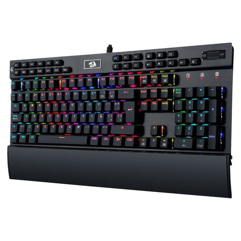 REDRAGON - Teclado gamer mecánico redragon yama rgb k550 - español - negro