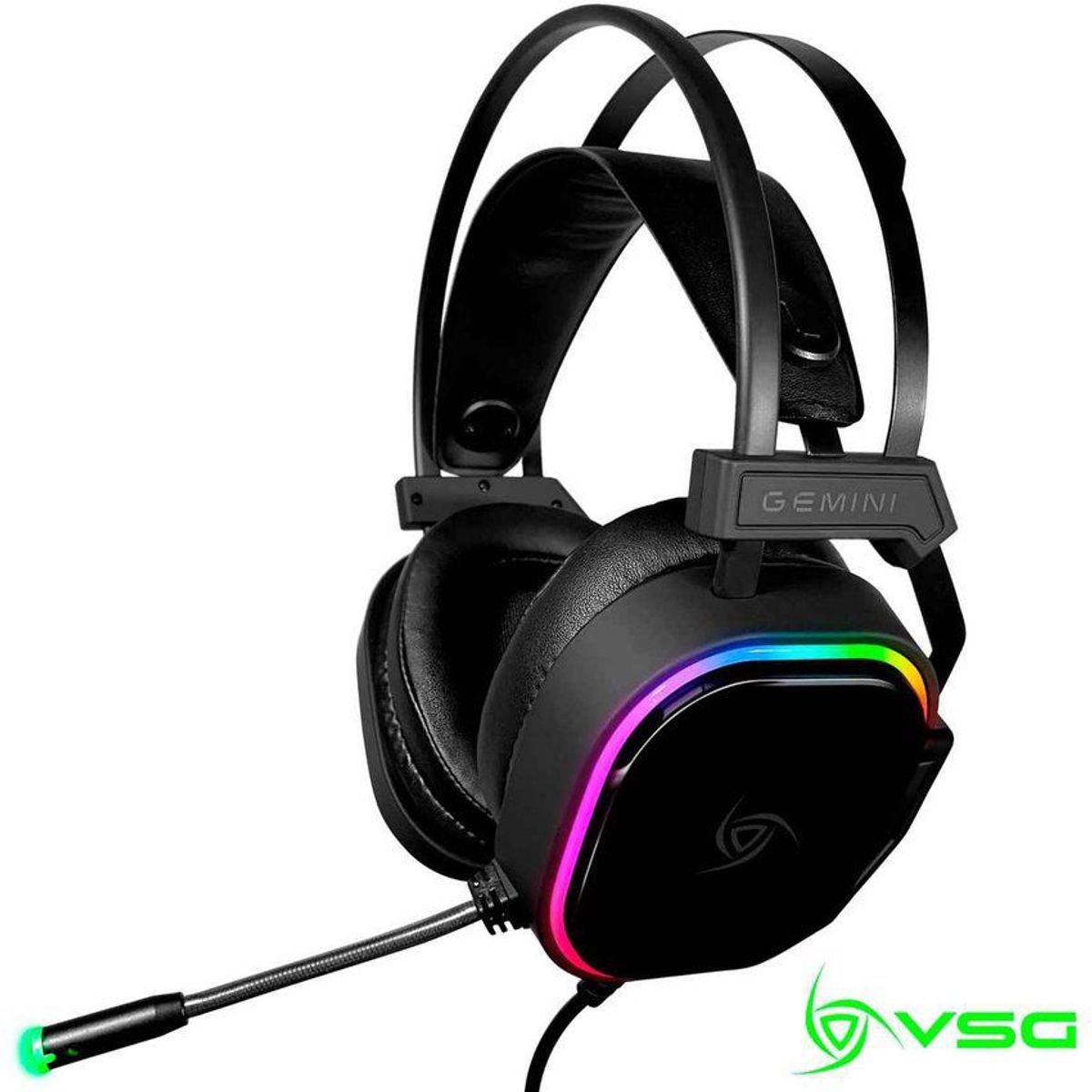 VSG - Audifono vsg gemini black gaming de pc ps4