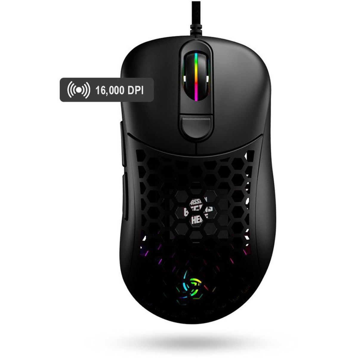 VSG - Vsg aquila air mouse gamer 61gr 16000 dpi 400ips - negro mate