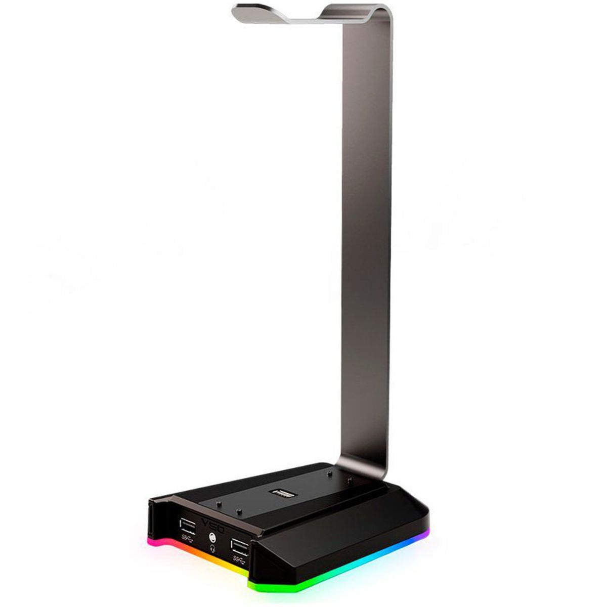 VSG - Soporte gamer para audífonos vgs atlas aluminio puertos usb a