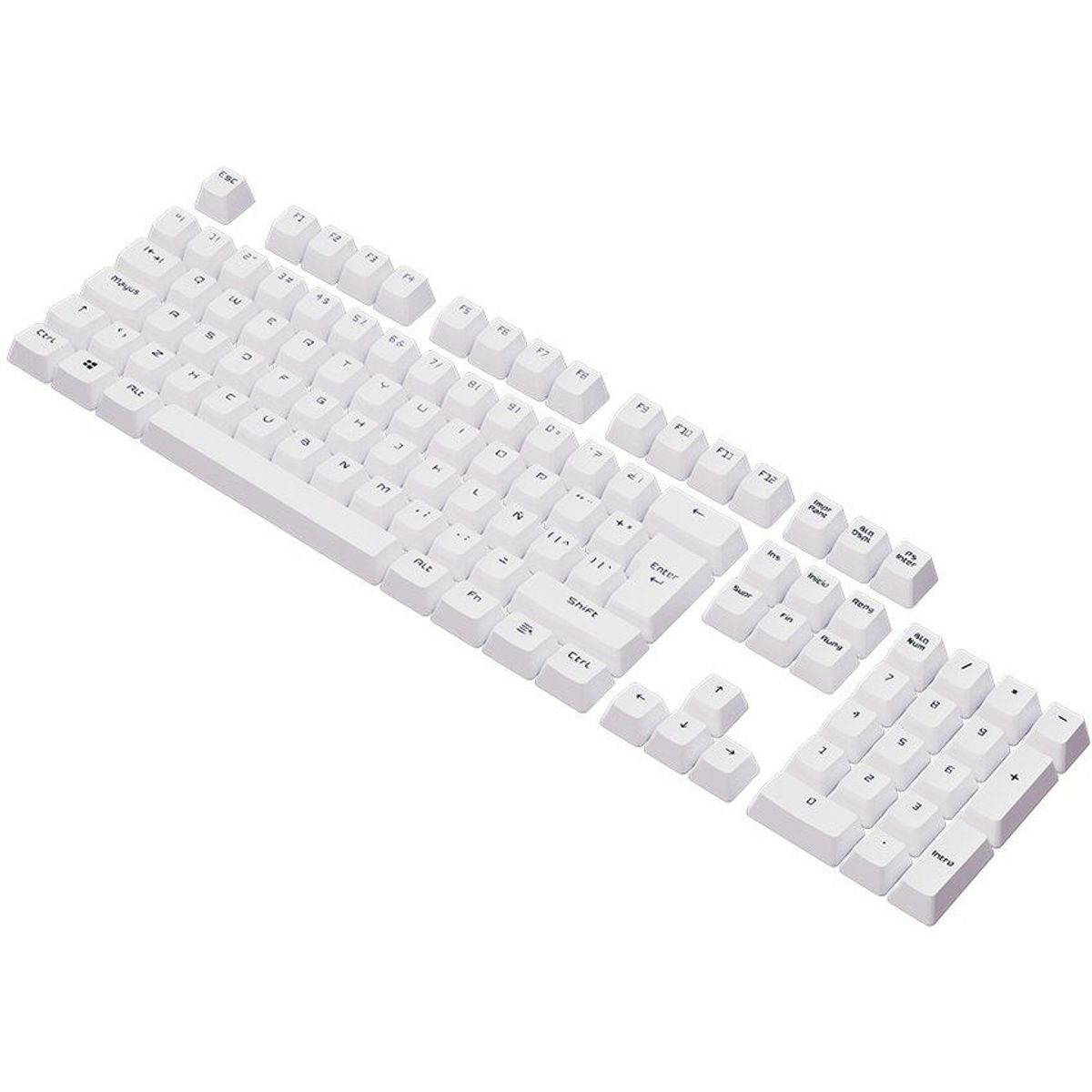 VSG - Stardust keycaps vsg  blanco estelar 105 teclas - mecanico