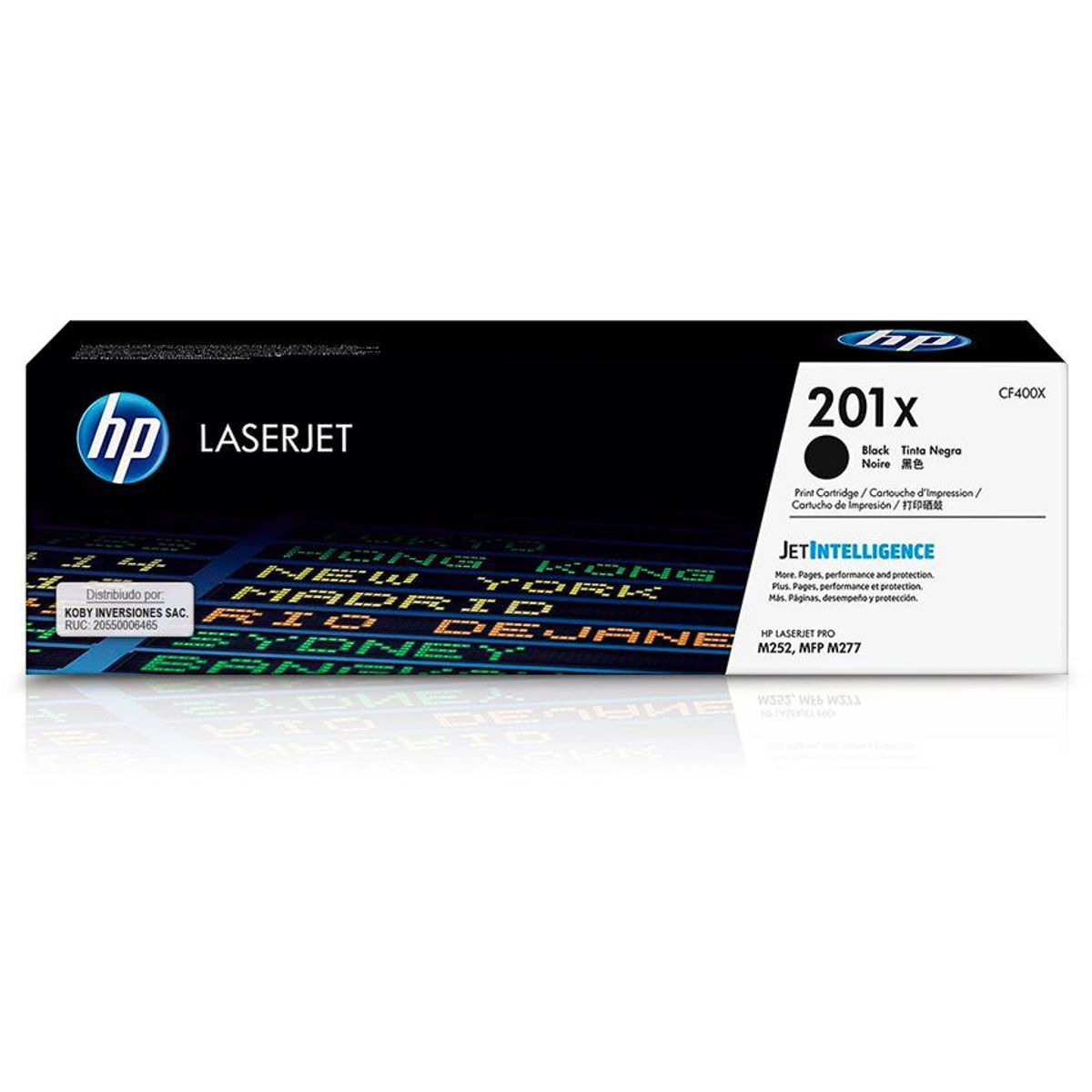 HP - Hp 201x negro toner de m277dw m252dw - 2800pag cf400x