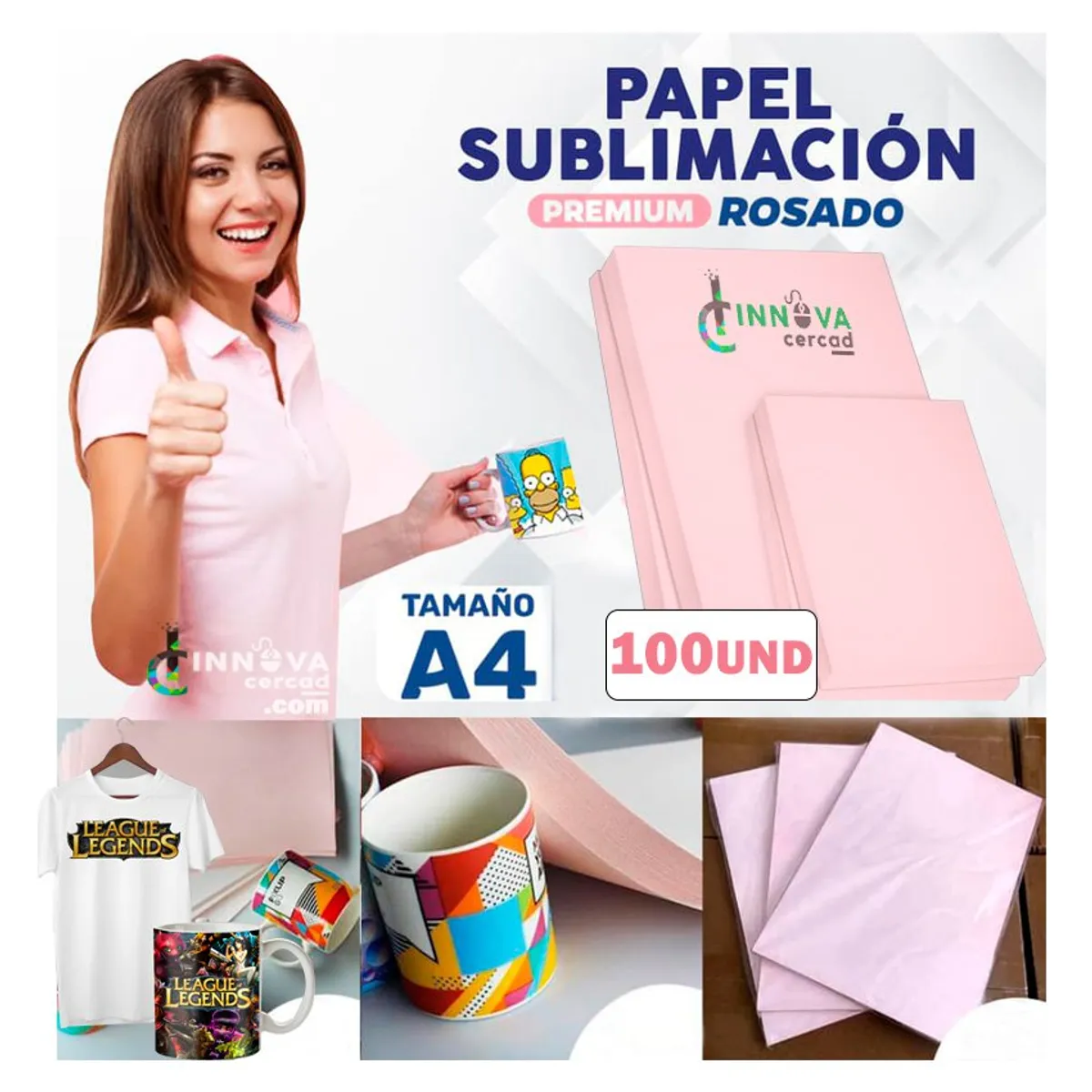 EPSON - Impresora epson surecolor f170 + 100 und papel de subliMACion premium