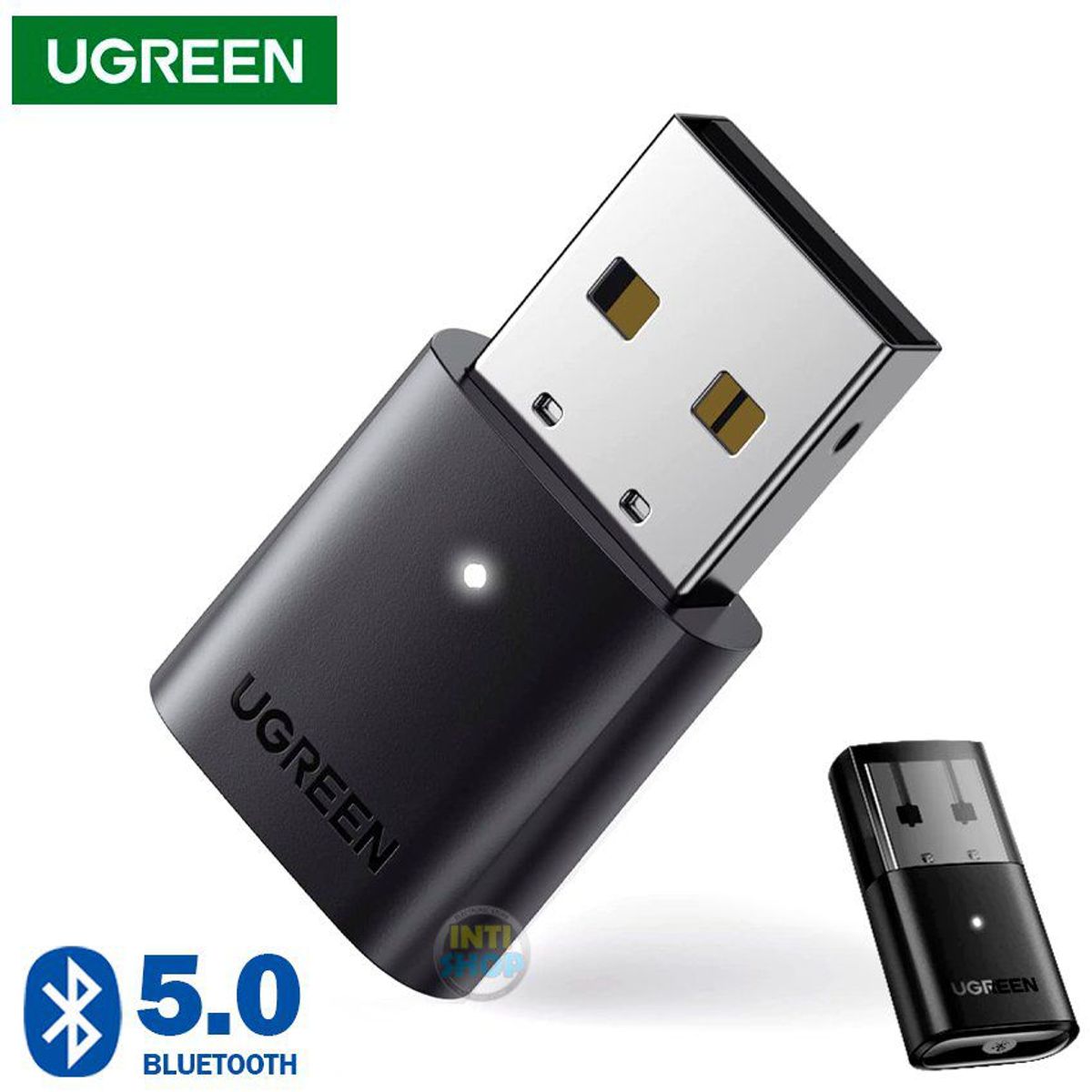 UGREEN - Adaptador usb bluetooth 5.0 ugreen transmisor y receptor