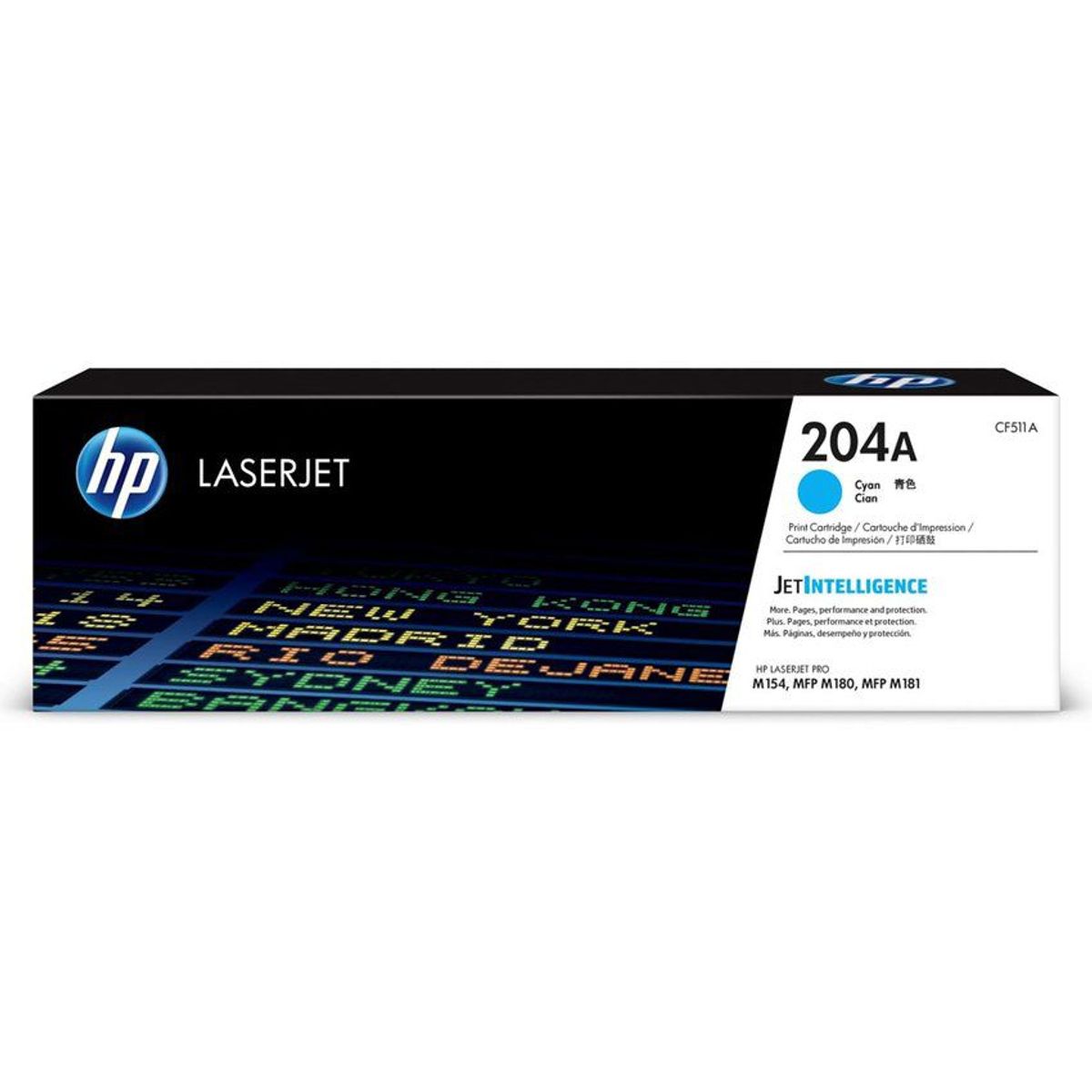 HP - Hp 204A Toner para Laserjet M154 M180 M181 - Cf511a Cyan
