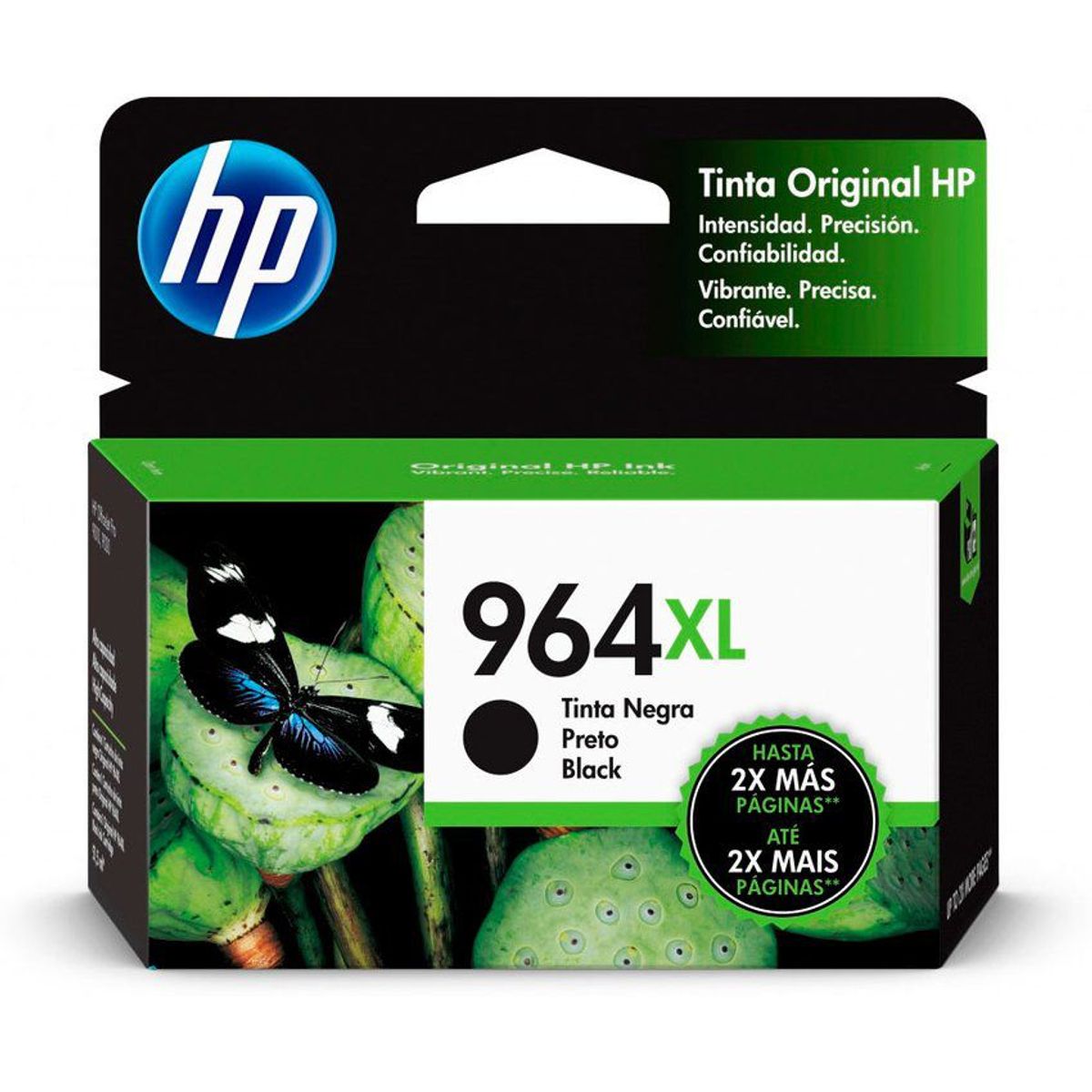 HP - HP 964XL Set 4 cartuchos de tinta negro magenta cyan yellow