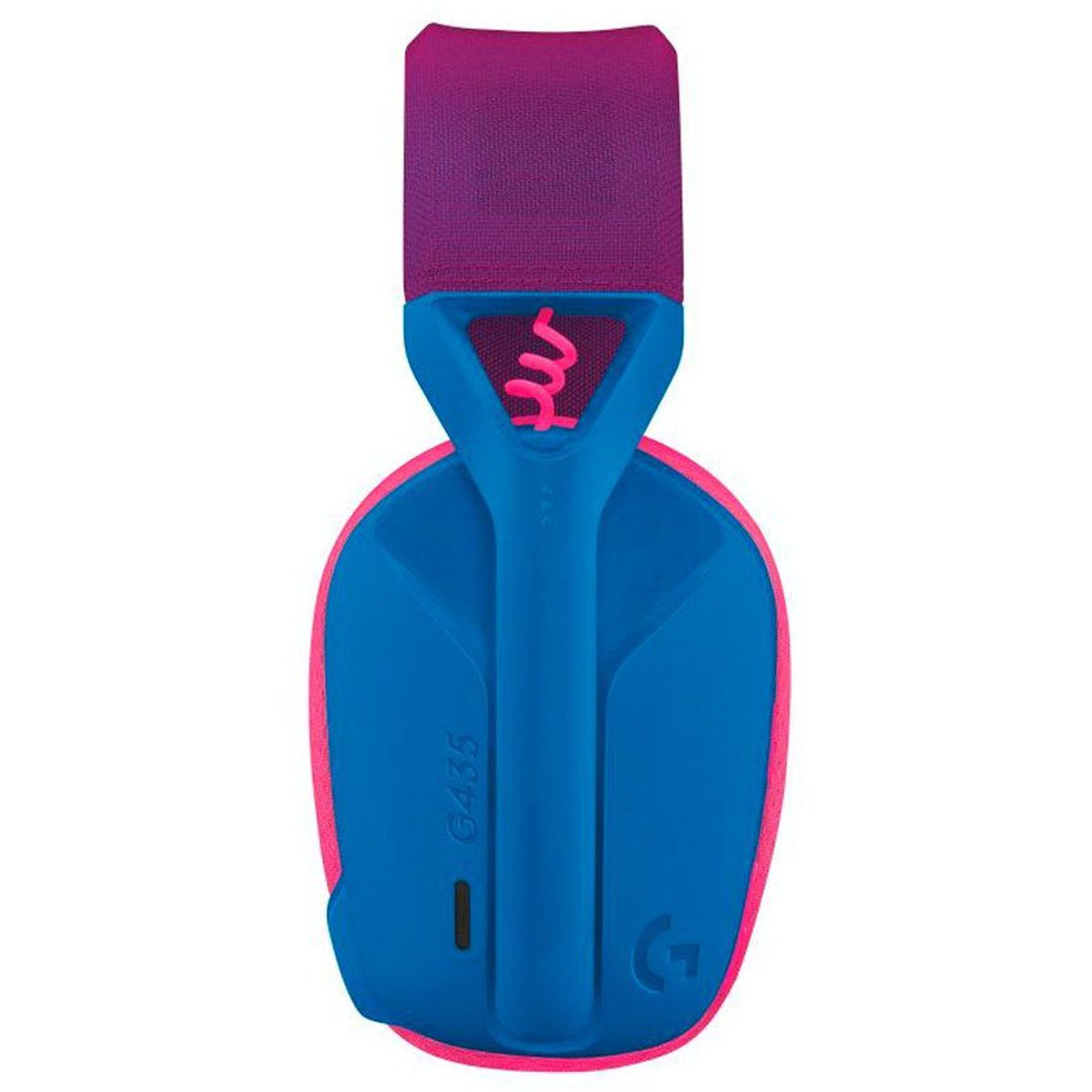 LOGITECH - Audífono logitech inalámbrico gamer g435 bluetooth  - azul y frambuesa