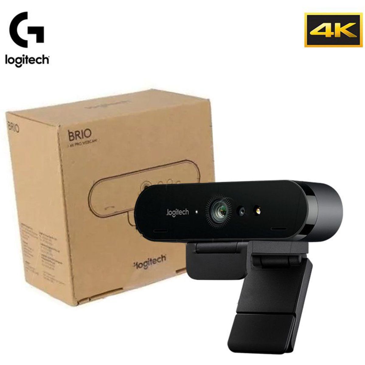 LOGITECH - Cámara logitech b2b brio ultra hd 4k negro