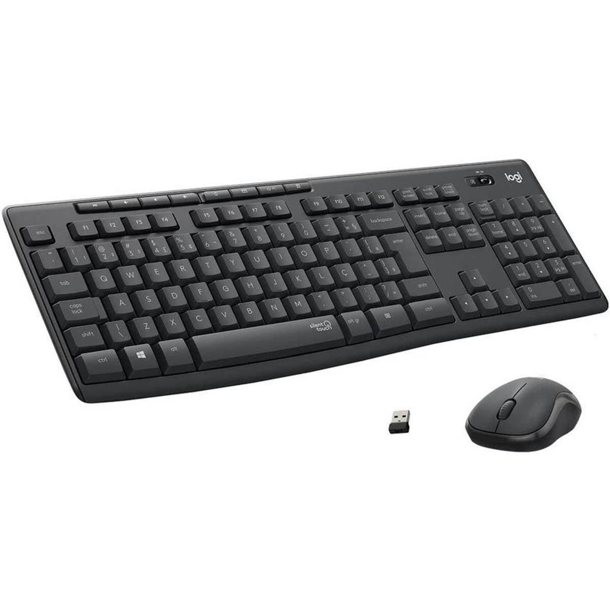 LOGITECH - Kit teclado  mouse inalambrico logitech mk295 - negro