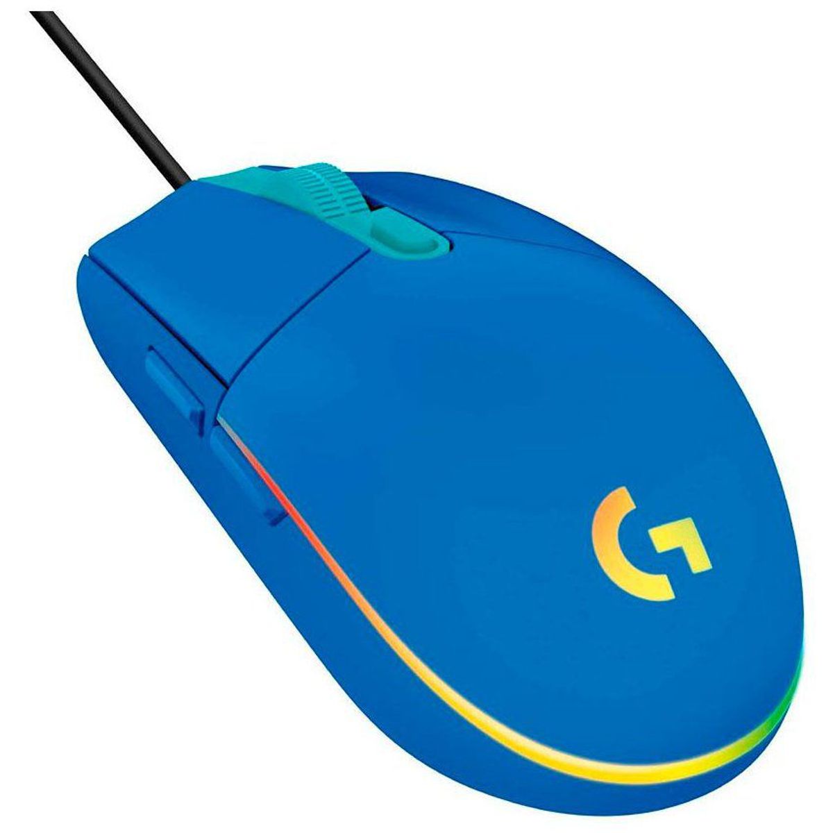 LOGITECH - Logitech g203 mouse gamer lightsync rgb azul