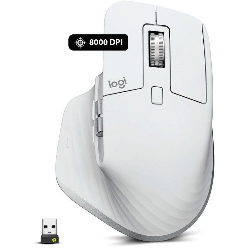 LOGITECH - Logitech mx master 3s mouse inalambrico ultra silencioso 8k dpi