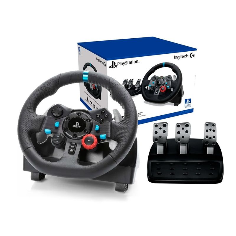 LOGITECH - Logitech timón kit volante g29 alámbrico usb 2.0 para ps3 ps4, ps5