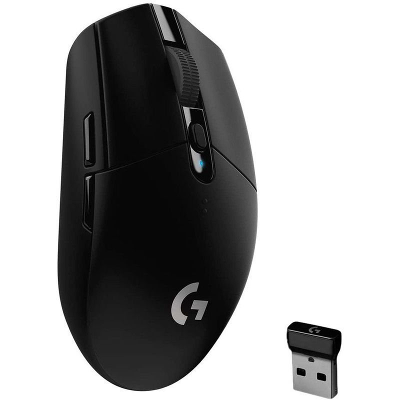 LOGITECH - Mouse gamer logitech g305 inalámbrico usb  12000 dpi negro