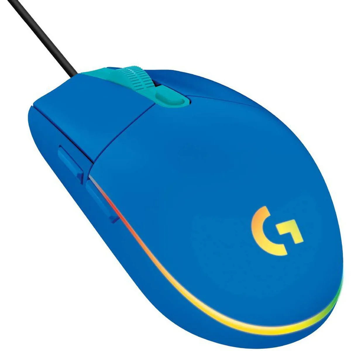LOGITECH - Mouse logitech gamer g203 8,000 dpi rgb - azul