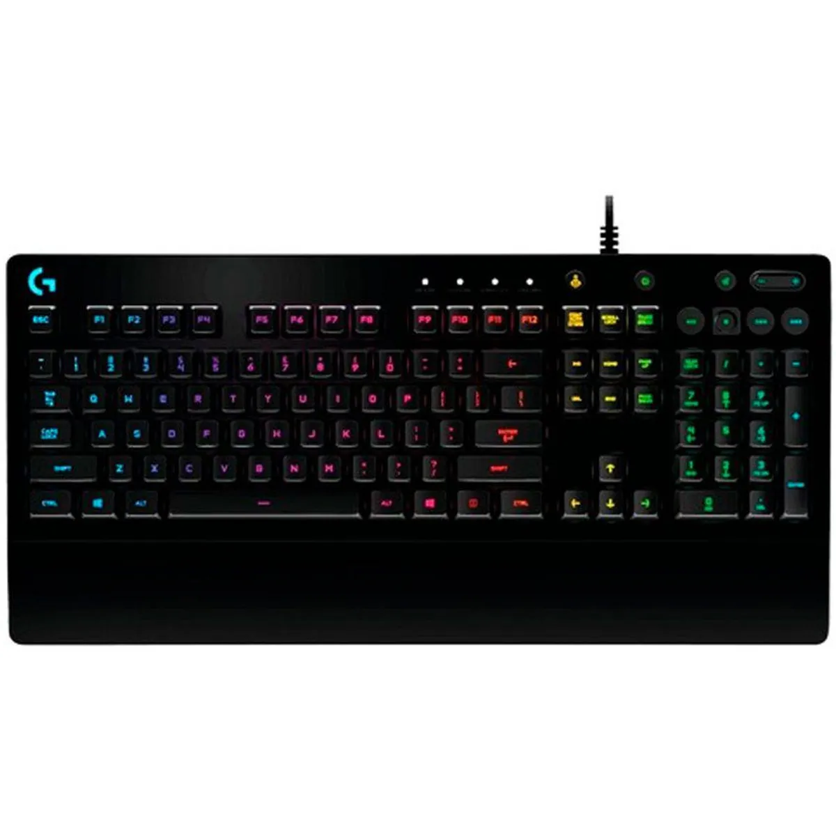 LOGITECH - Teclado logitech g213 gamer LIGHTSYNC  luz led rgb - negro