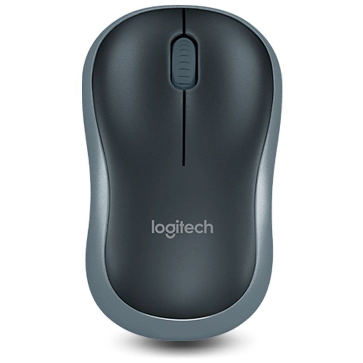 LOGITECH - Mouse Logitech M185  inalámbrico USB - Negro Gris