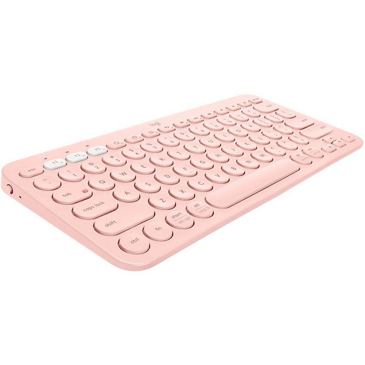 LOGITECH - Teclado Logitech K380 Inalámbrico Bluetooth Rosa Español