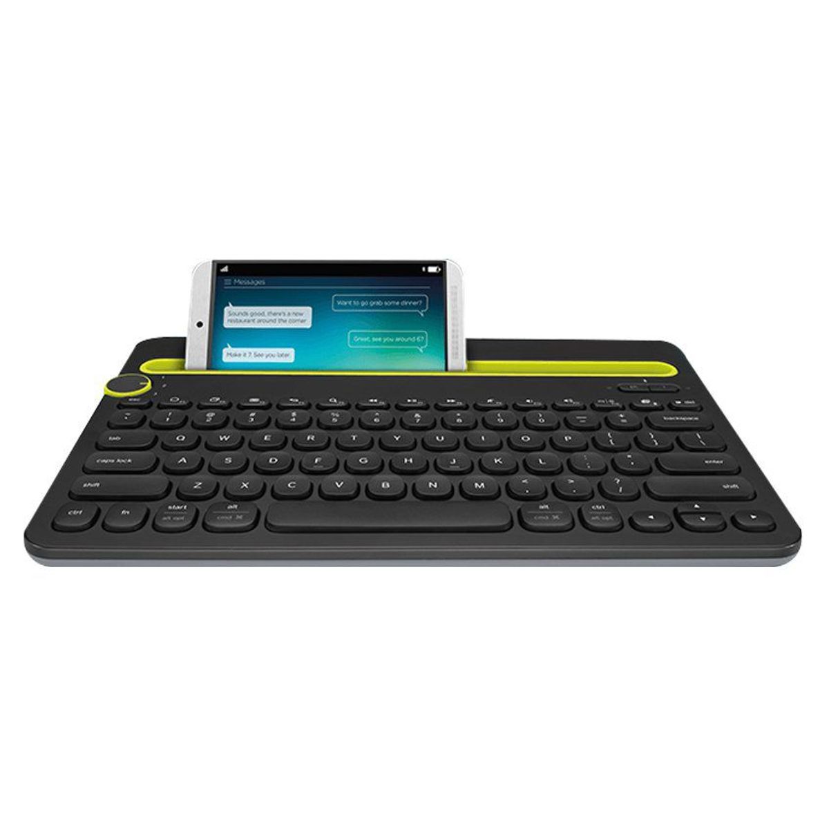 LOGITECH - Teclado Bluetooth K480 Logitech multimedia - negro