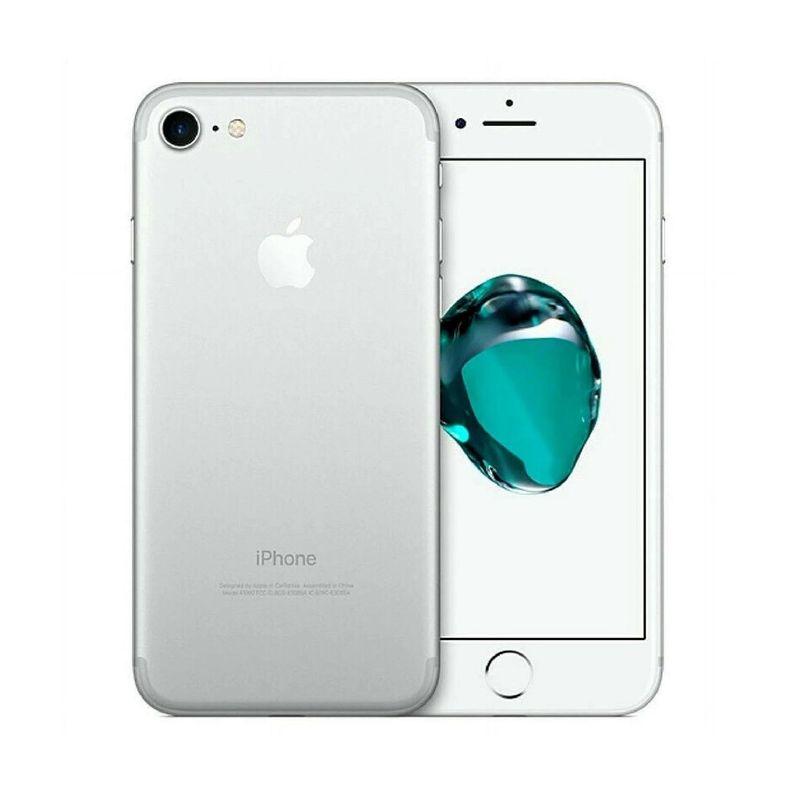 APPLE - iPhone 7 128gb Plata - Entrega Inmediata - Reacondicionado