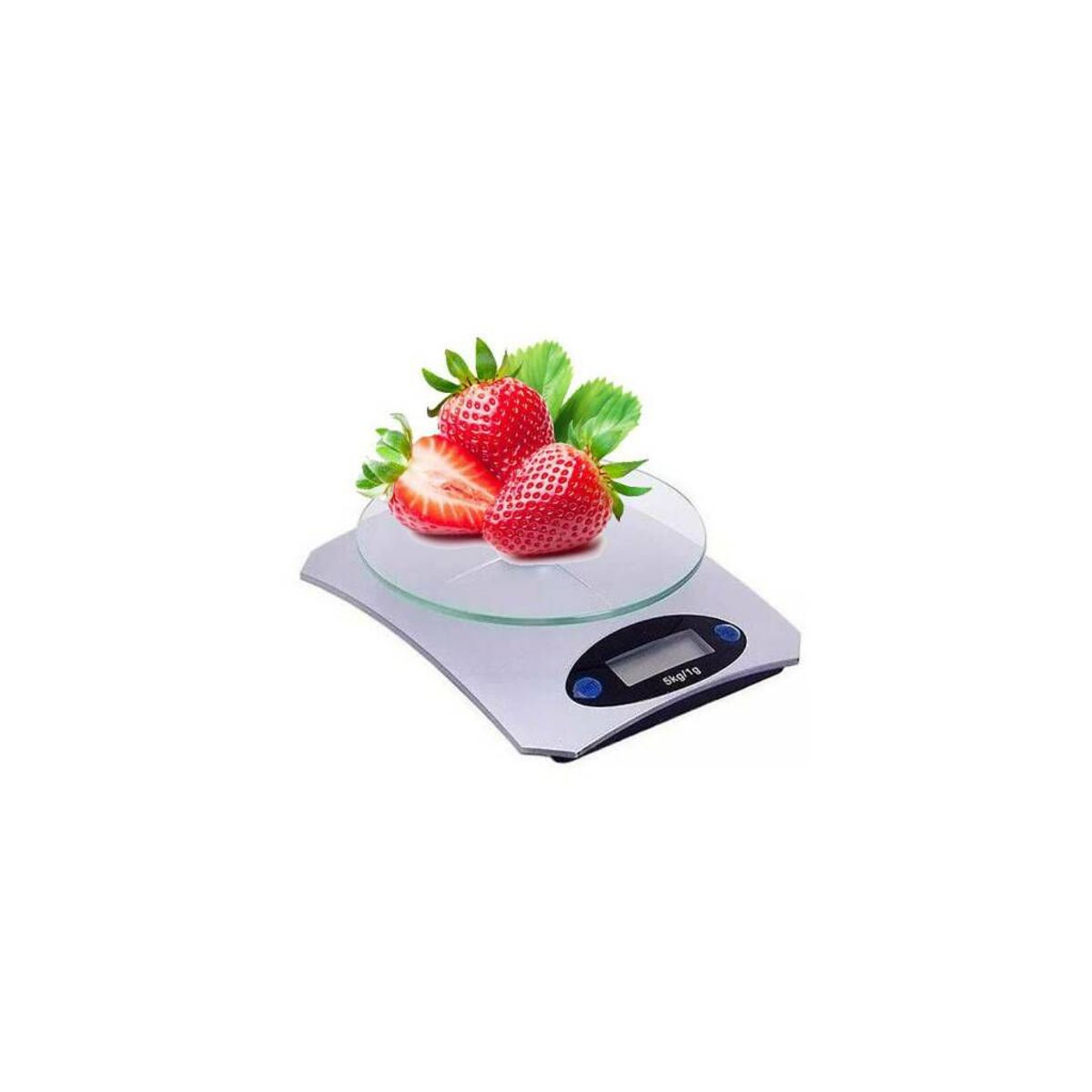 SM - Balanza Gramera De Vidrio hasta 5 Kg