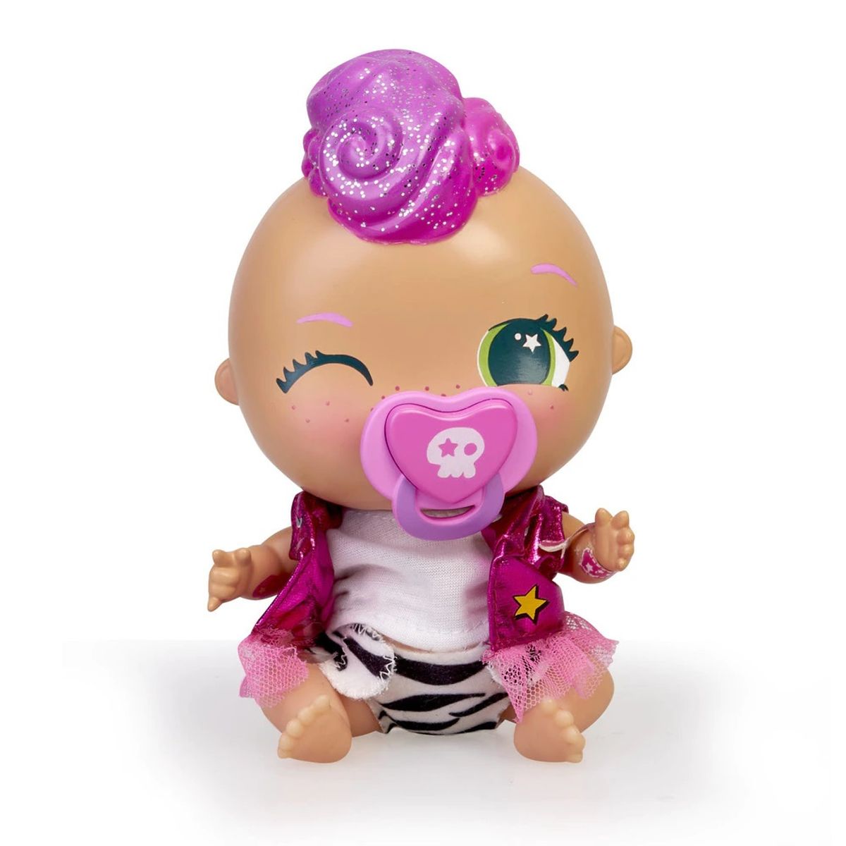 THE BELLIES - The Bellies - Muñeca Punky Pink Brilla en la Oscuridad