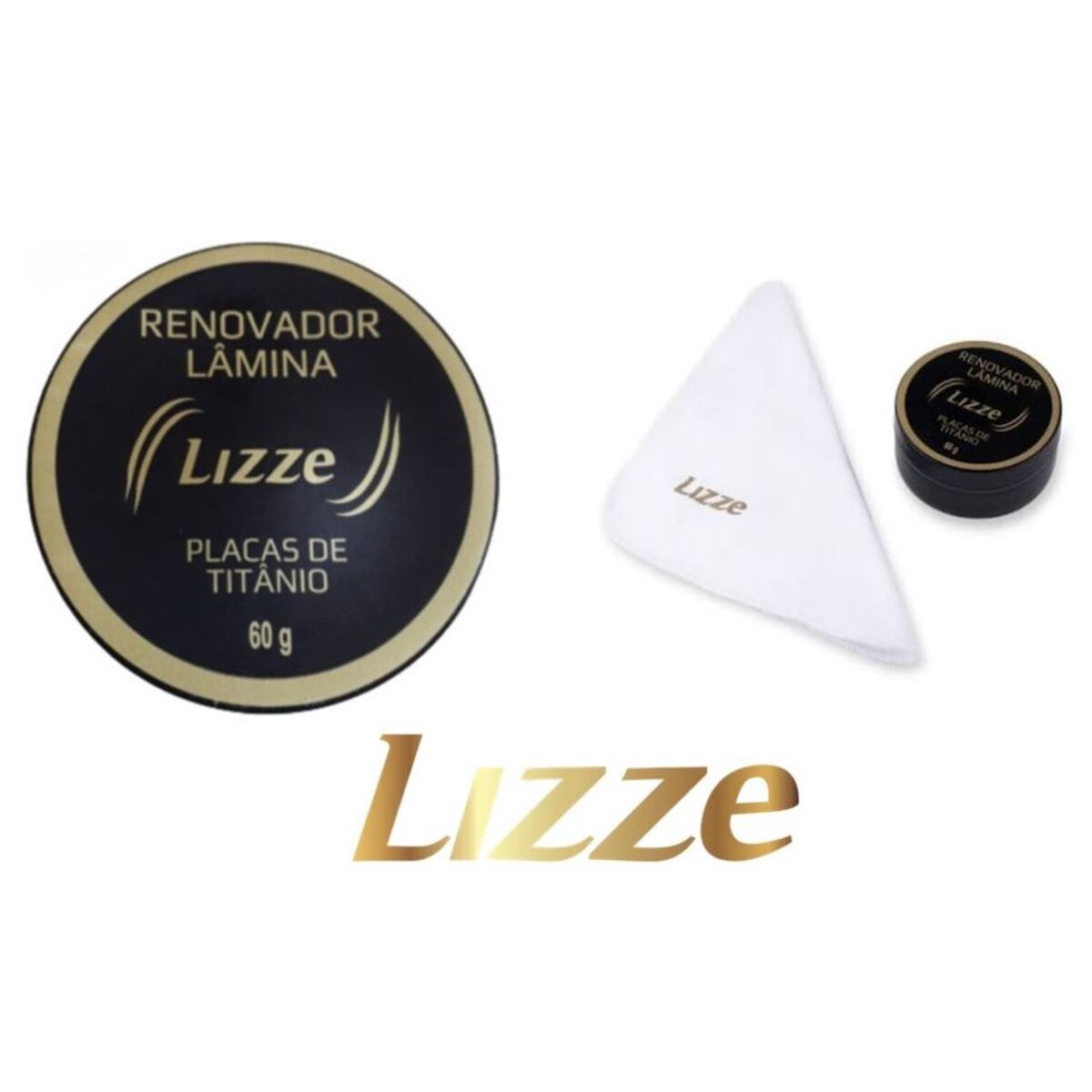 LIZZE - Lizze Kit de Pulido Renovador para planchas de Titanium