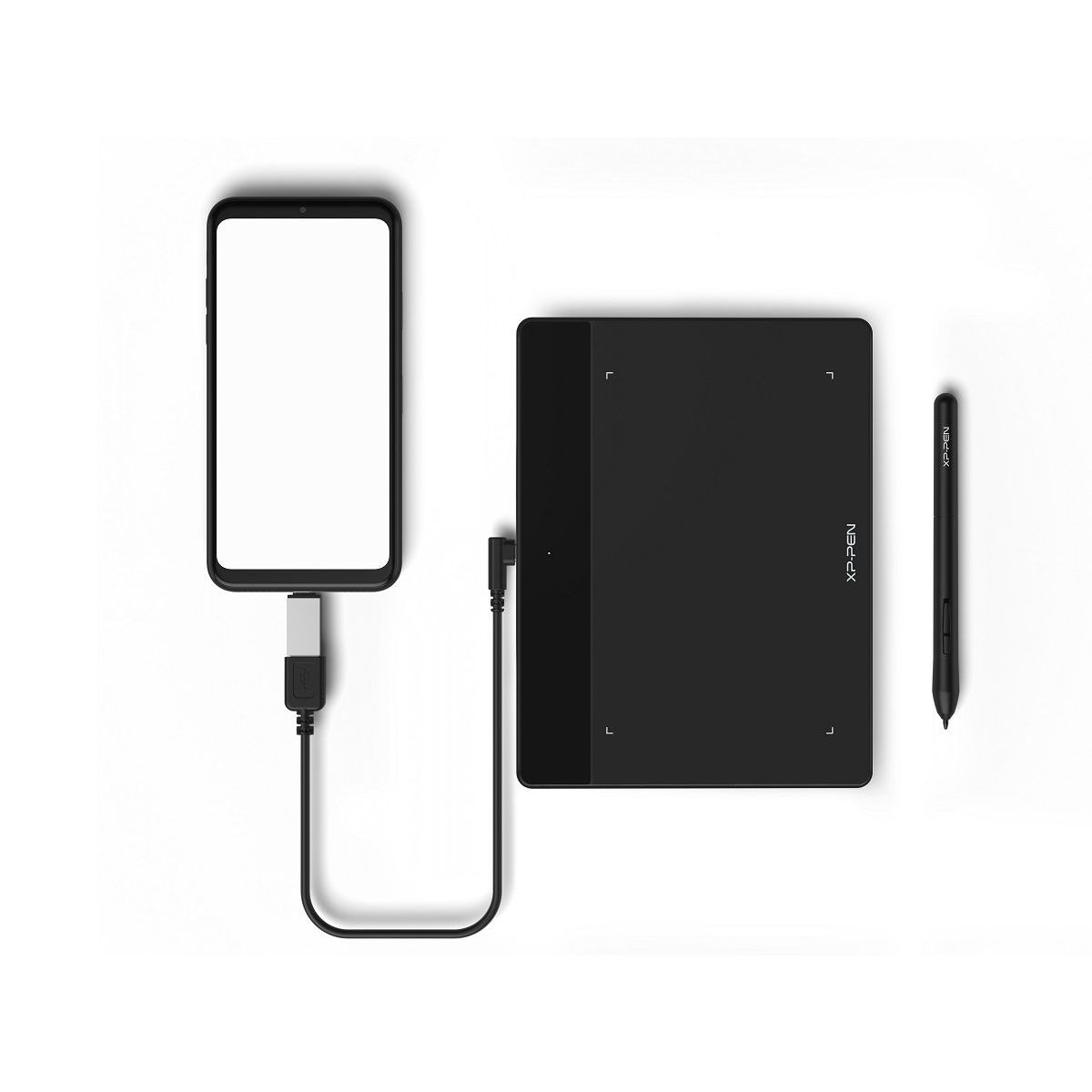 XP PEN - XP-PEN Deco Fun S Tableta Gráfica 6x4 Pulgadas  Color Negro