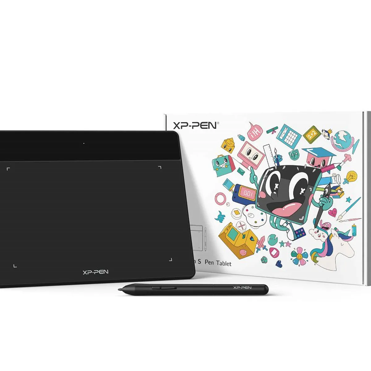 XP PEN - XP-PEN Deco Fun S Tableta Gráfica 6x4 Pulgadas  Color Negro
